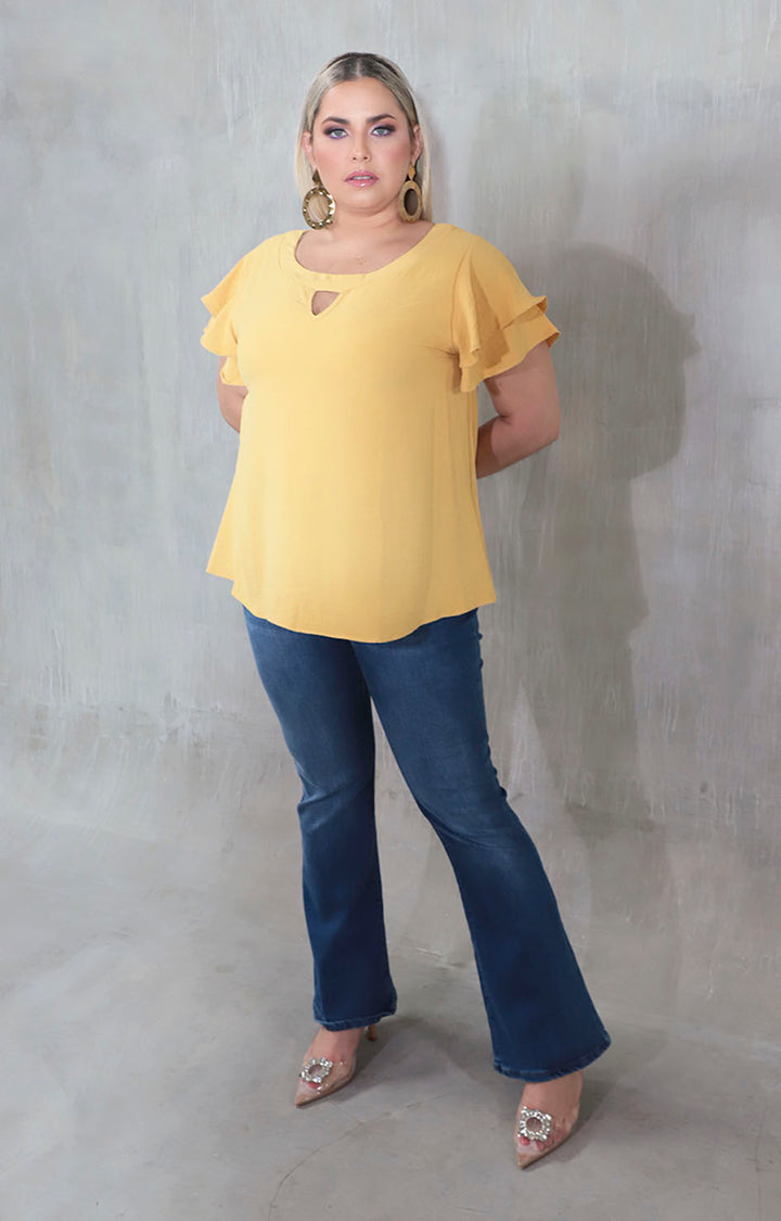 Blusa amarilla - BLUSA XL Boutiquemirel 
