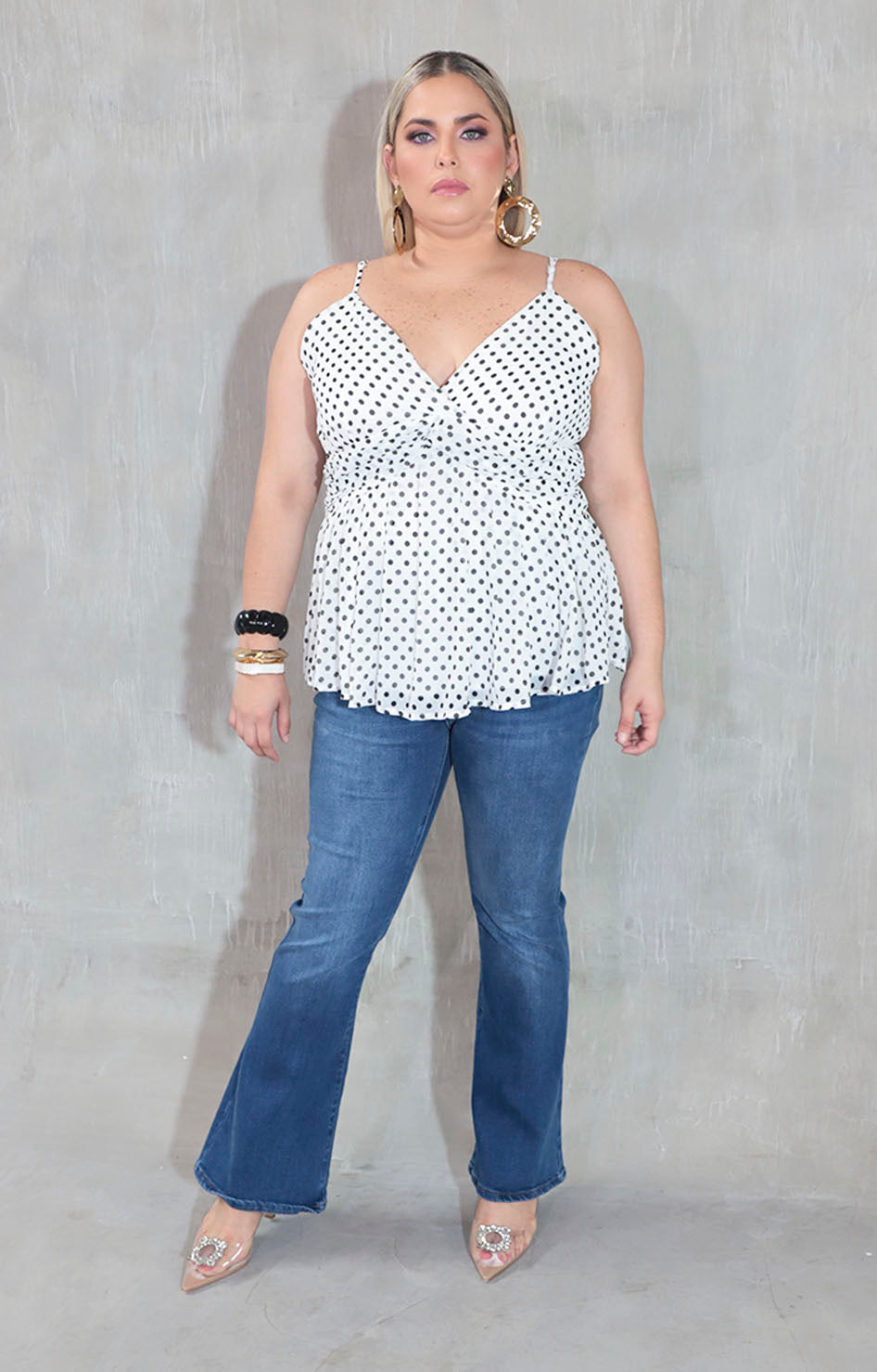 Blusa blanca peplum - BLUSA XL Boutiquemirel 