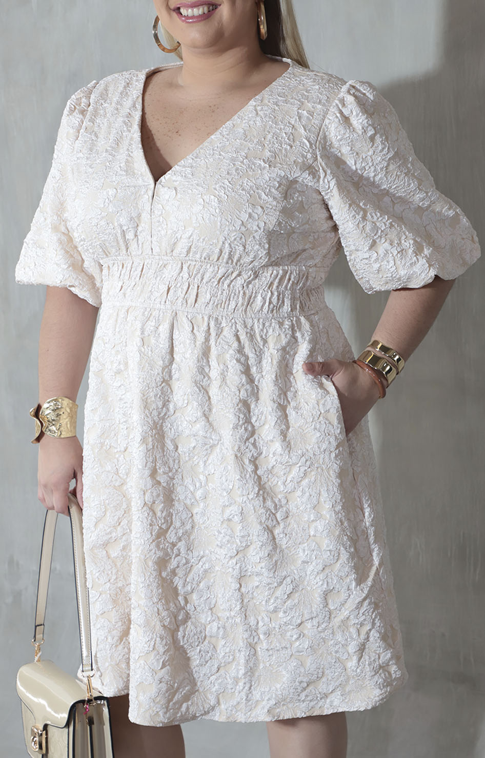 Vestido beige - VESTIDO XL Boutiquemirel 