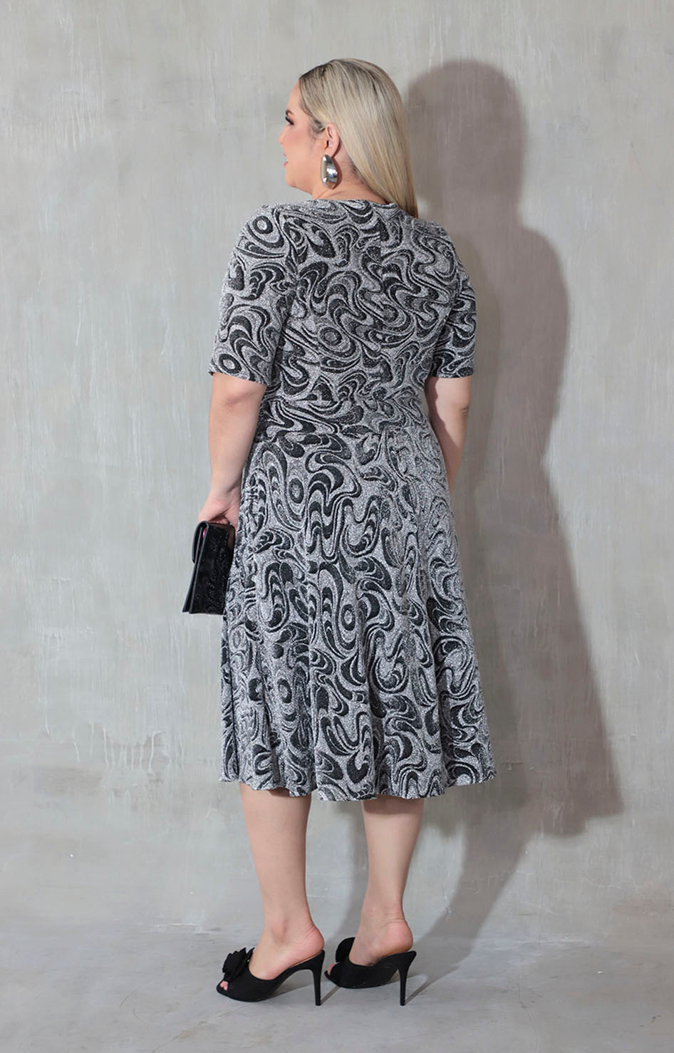 Vestido glitter gris - VESTIDO XL Boutiquemirel 