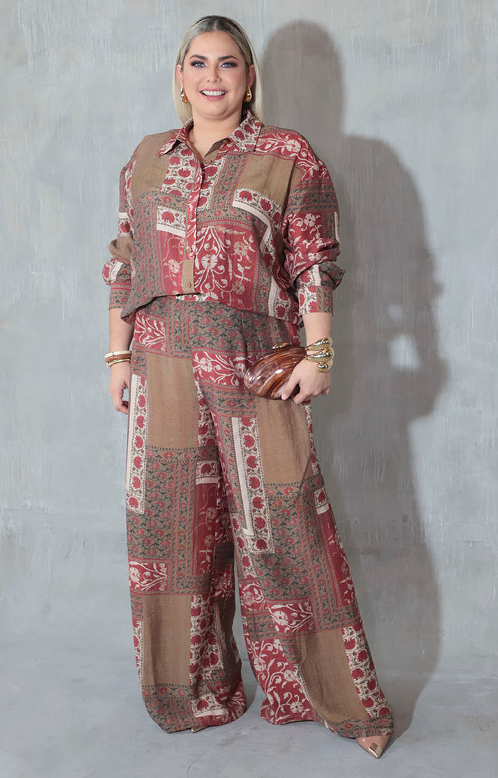 Conjunto café - CONJUNTO Boutiquemirel 