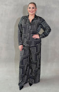 Conjunto negro estampado - CONJUNTO XL Boutiquemirel 