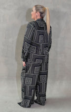 Conjunto negro estampado - CONJUNTO XL Boutiquemirel 