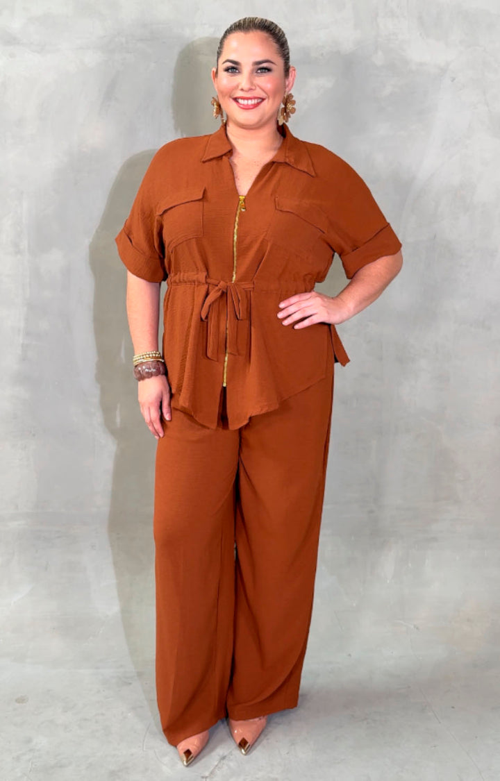 Conjunto café - CONJUNTO XL Boutiquemirel 