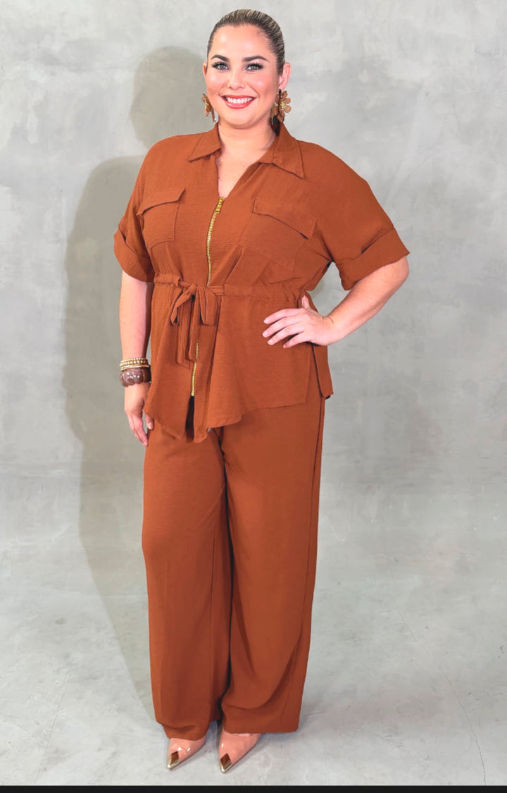 Conjunto café - CONJUNTO XL Boutiquemirel 