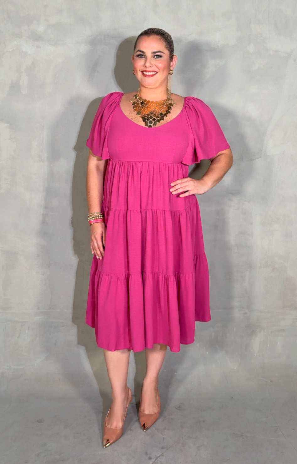 Vestido rosa - VESTIDO XL Boutiquemirel 