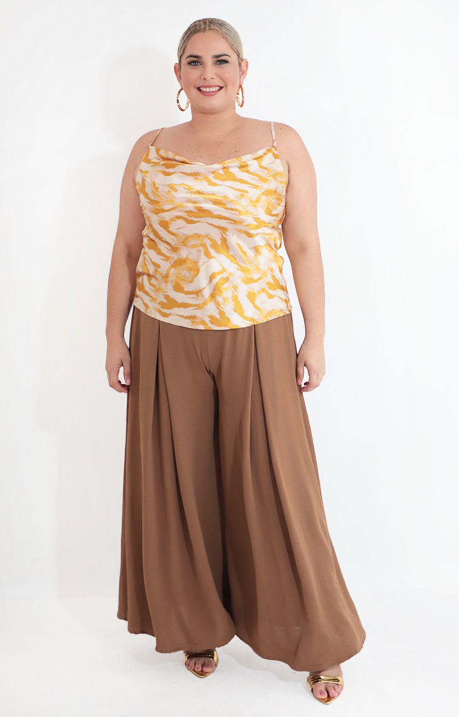 Blusa mostaza estampada - BLUSA XL Boutiquemirel 