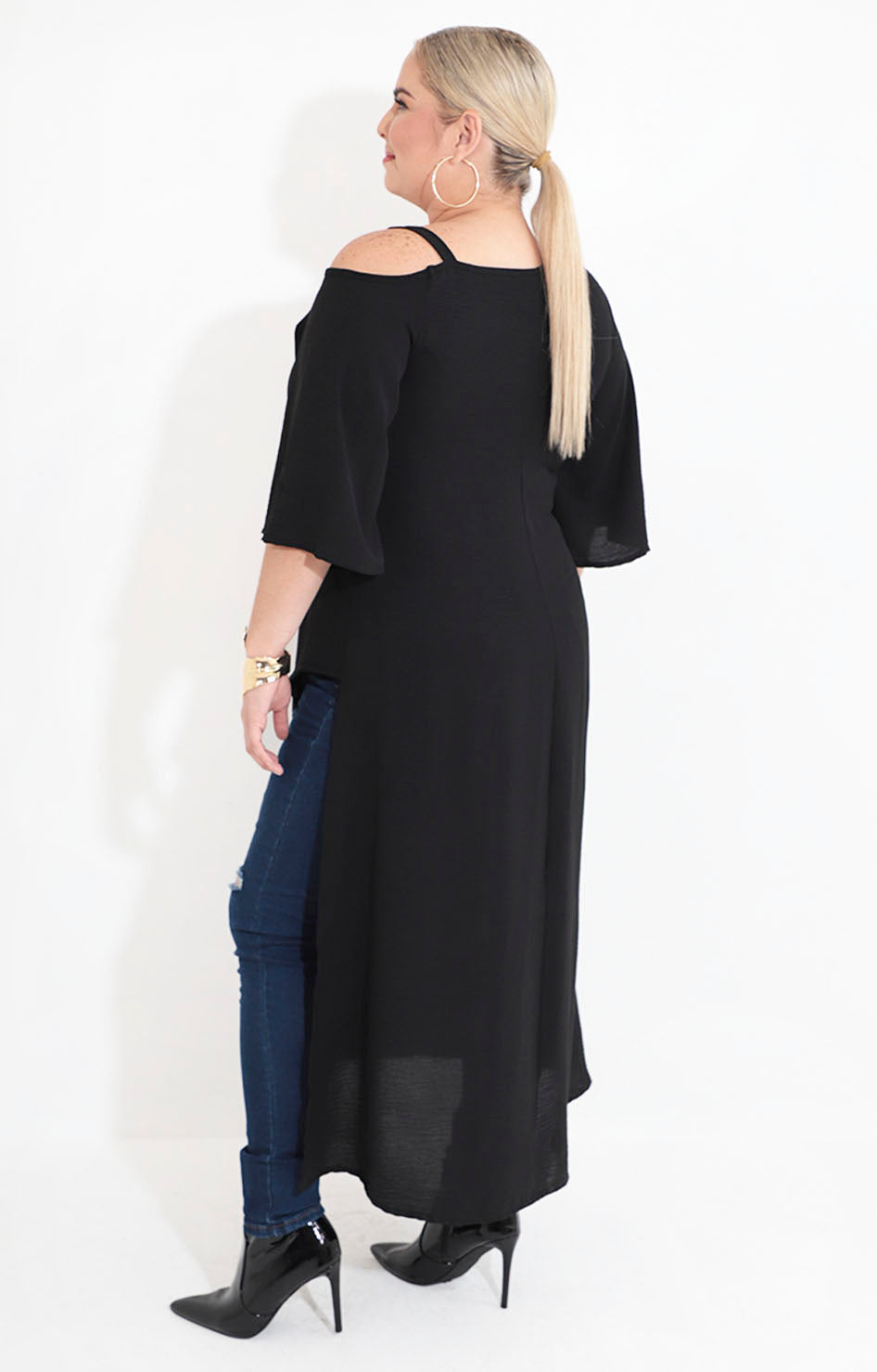 Blusón negro - BLUSA XL Boutiquemirel 