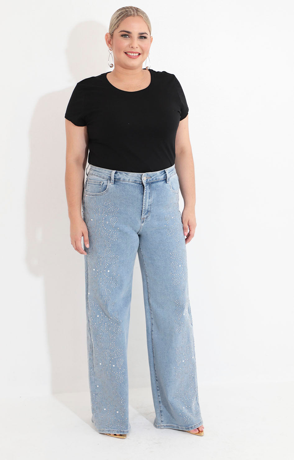 Pantalón slim azul - PANTALON XL Boutiquemirel 