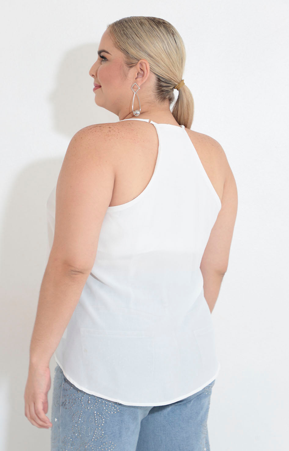 Blusa blanca - BLUSA XL Boutiquemirel 