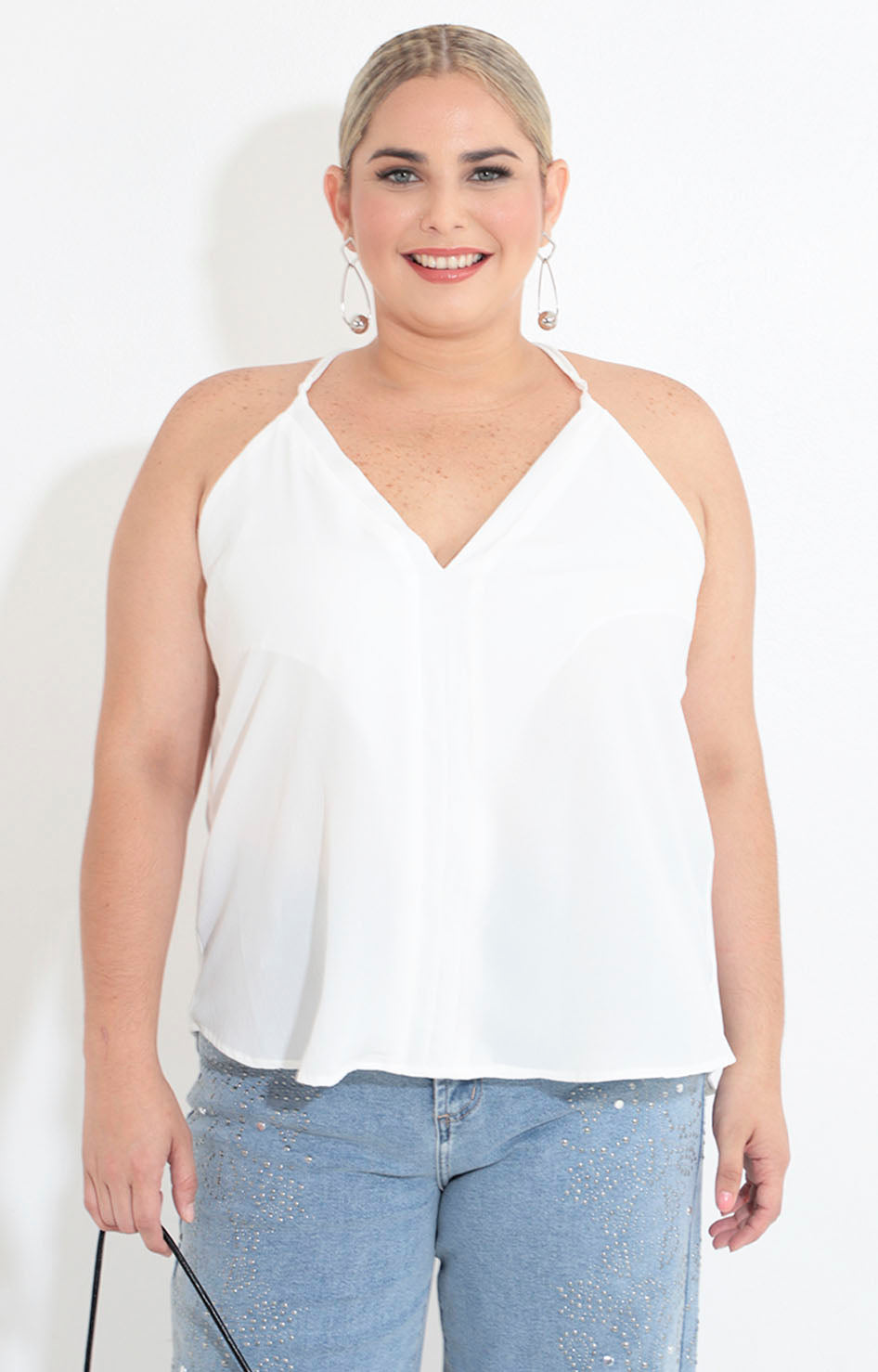 Blusa blanca - BLUSA XL Boutiquemirel 