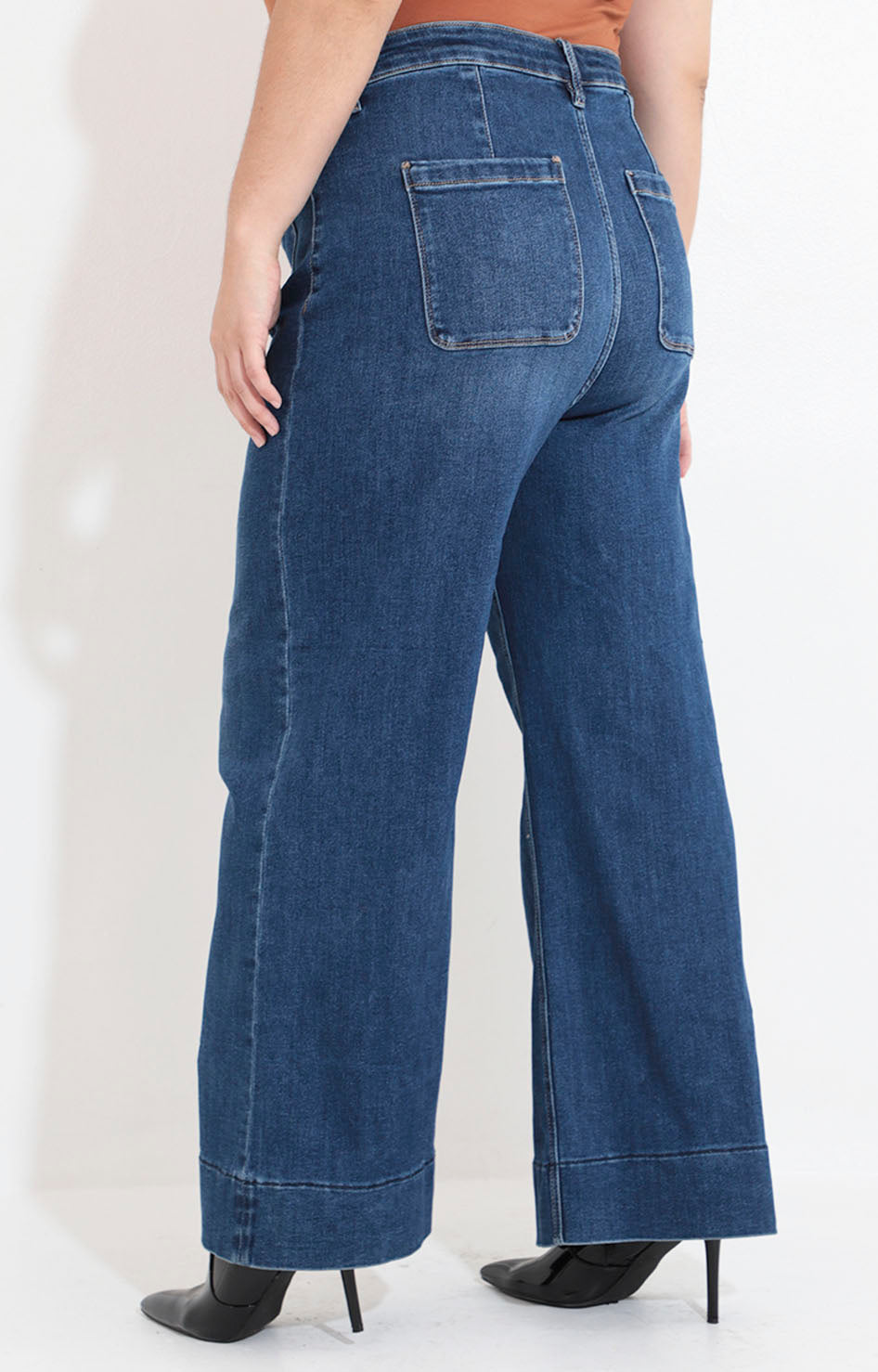 Pantalón denim básico - PANTALON XL Boutiquemirel 