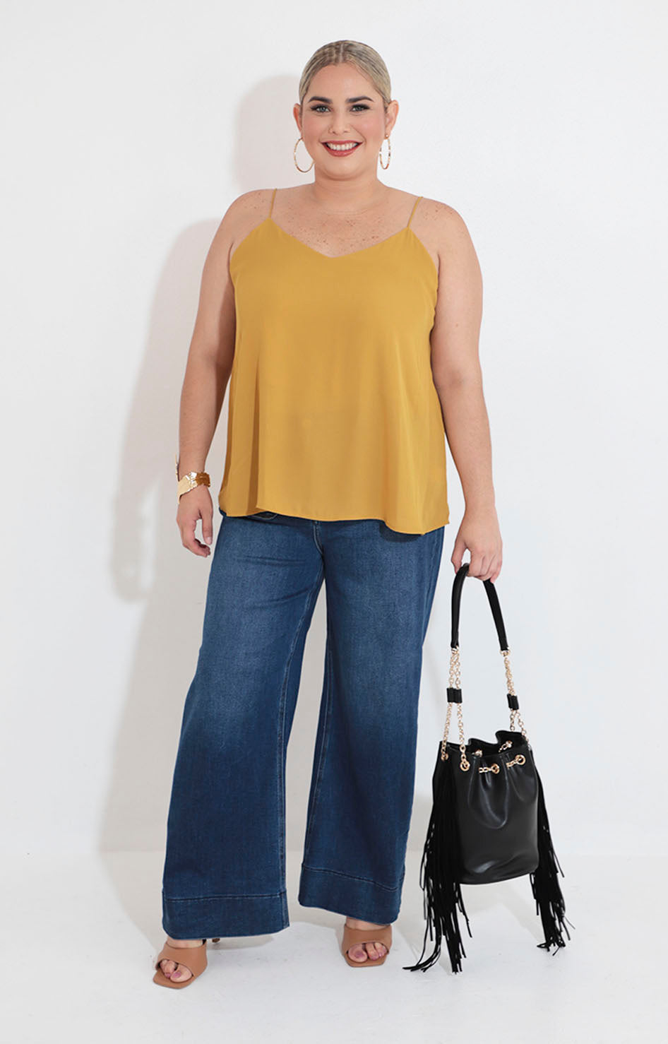 Pantalón denim básico - PANTALON XL Boutiquemirel 