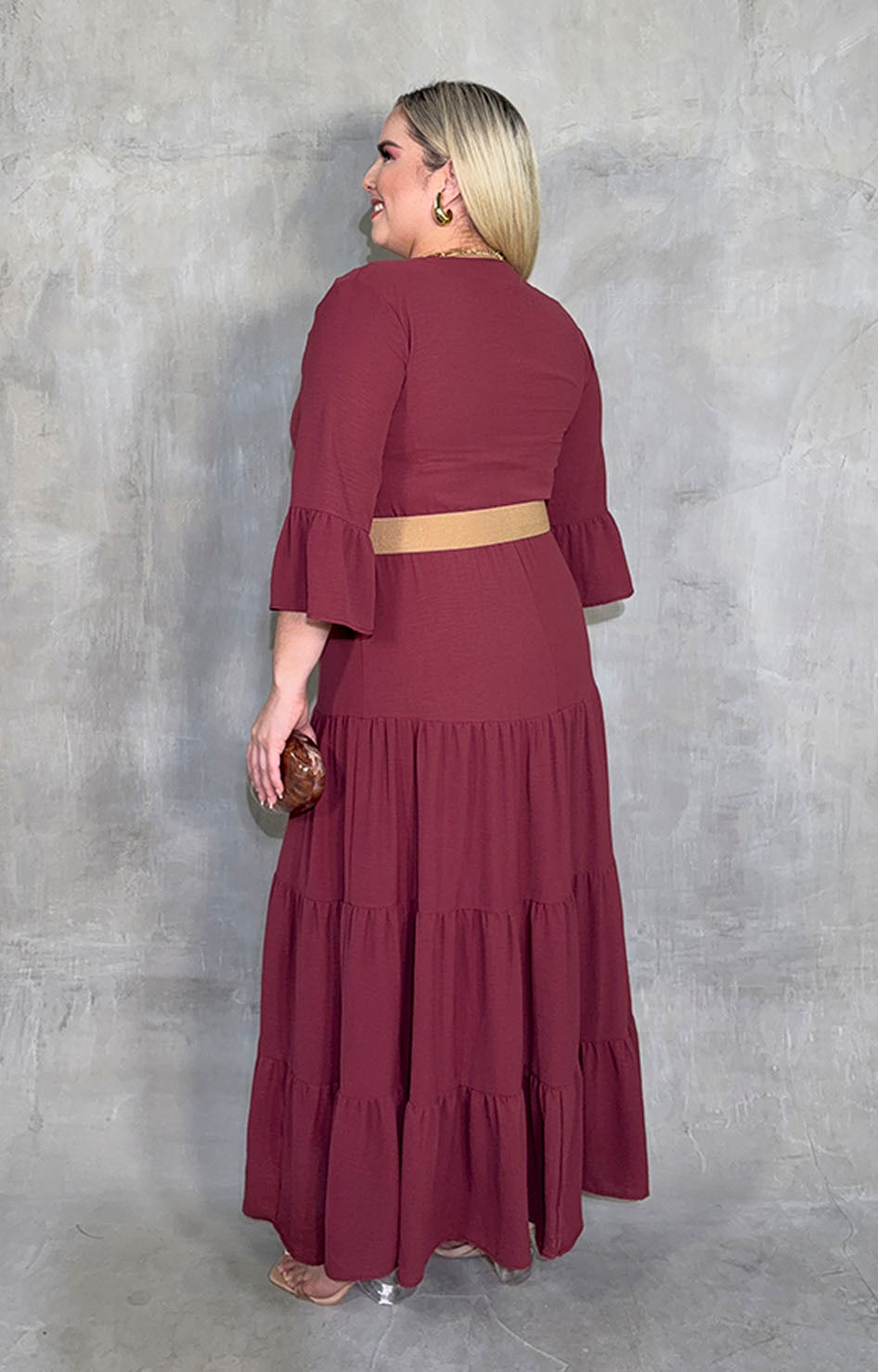 Vestido vino - VESTIDO XL Boutiquemirel 