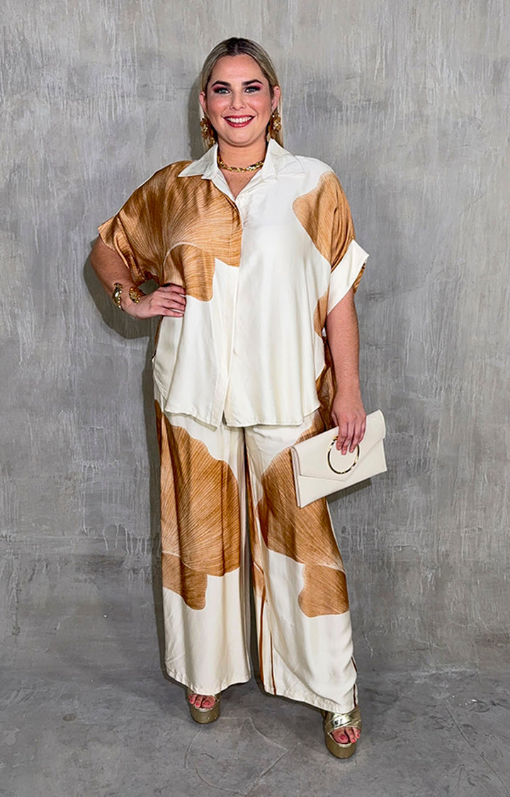 Conjunto formal beige - CONJUNTO XL Boutiquemirel 