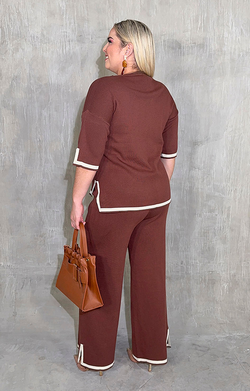 Conjunto café - CONJUNTO XL Boutiquemirel 