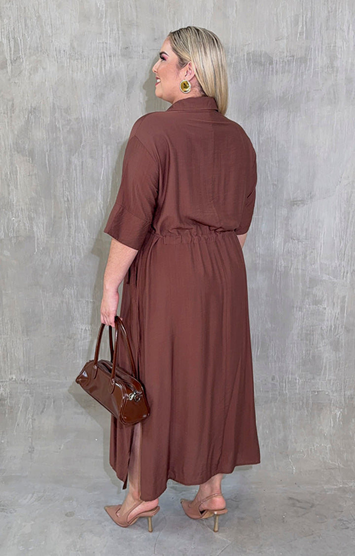 Vestido café - VESTIDO XL Boutiquemirel 
