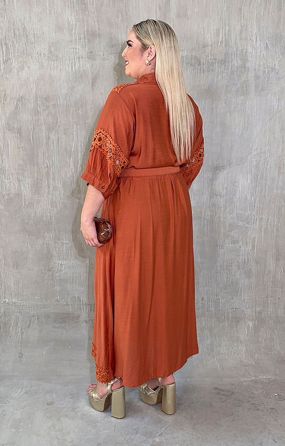 Vestido camisero chedrón - VESTIDO XL Boutiquemirel 