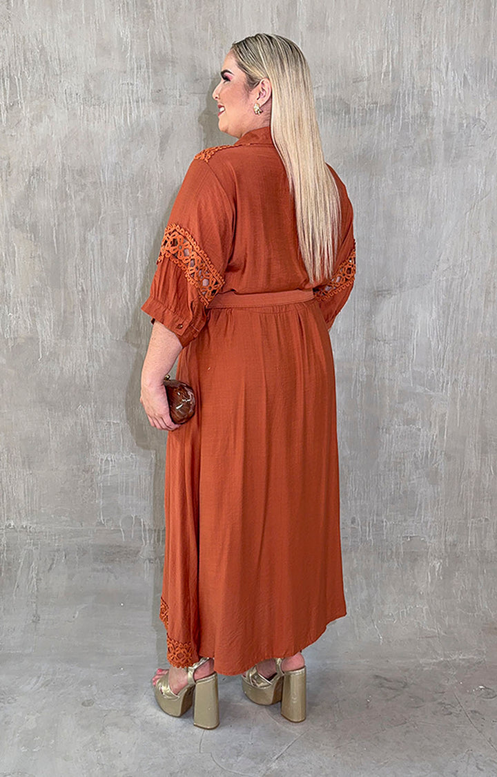 Vestido camisero chedrón - VESTIDO XL Boutiquemirel 