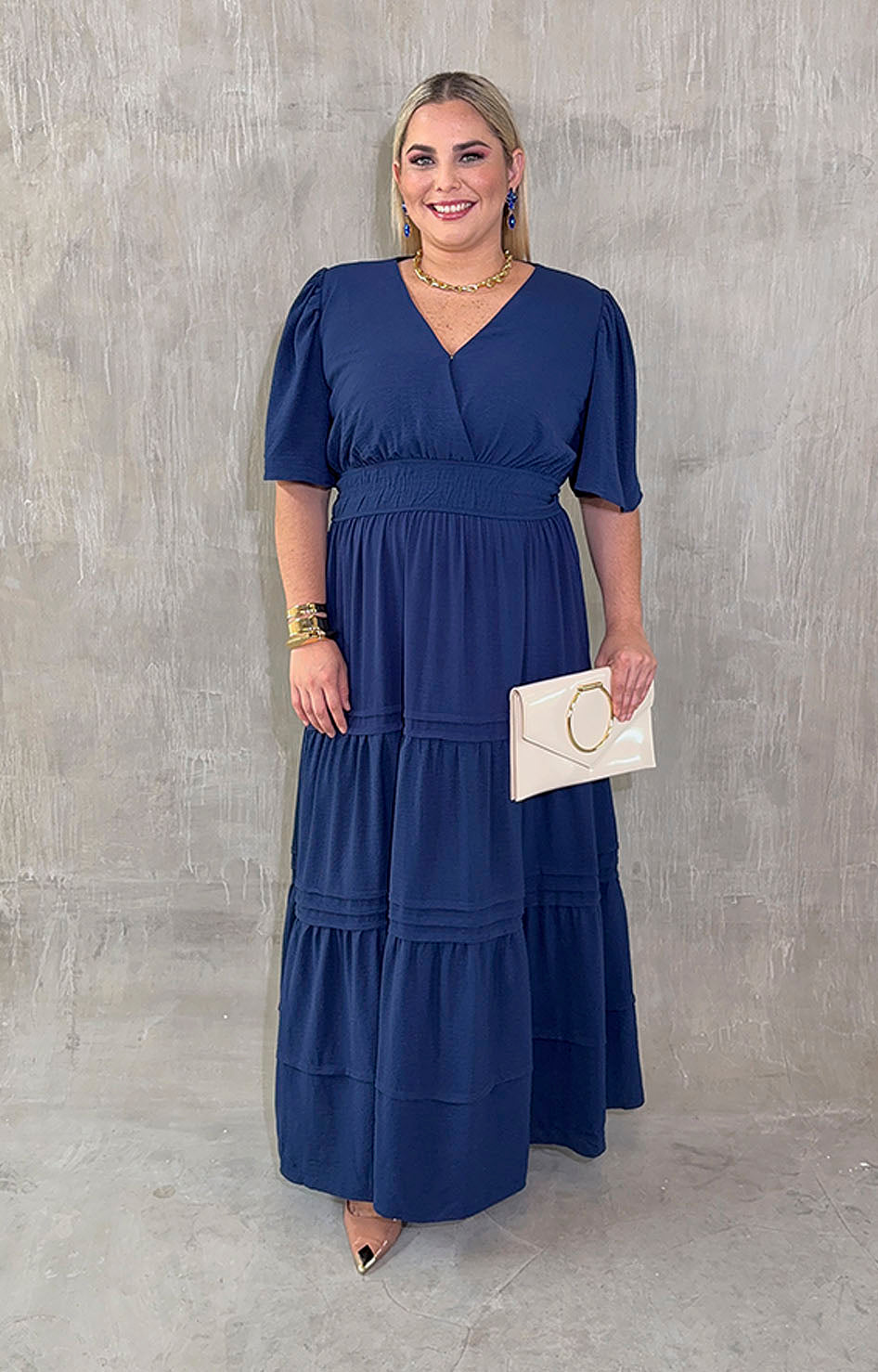 Vestido azul marino - VESTIDO XL Boutiquemirel 