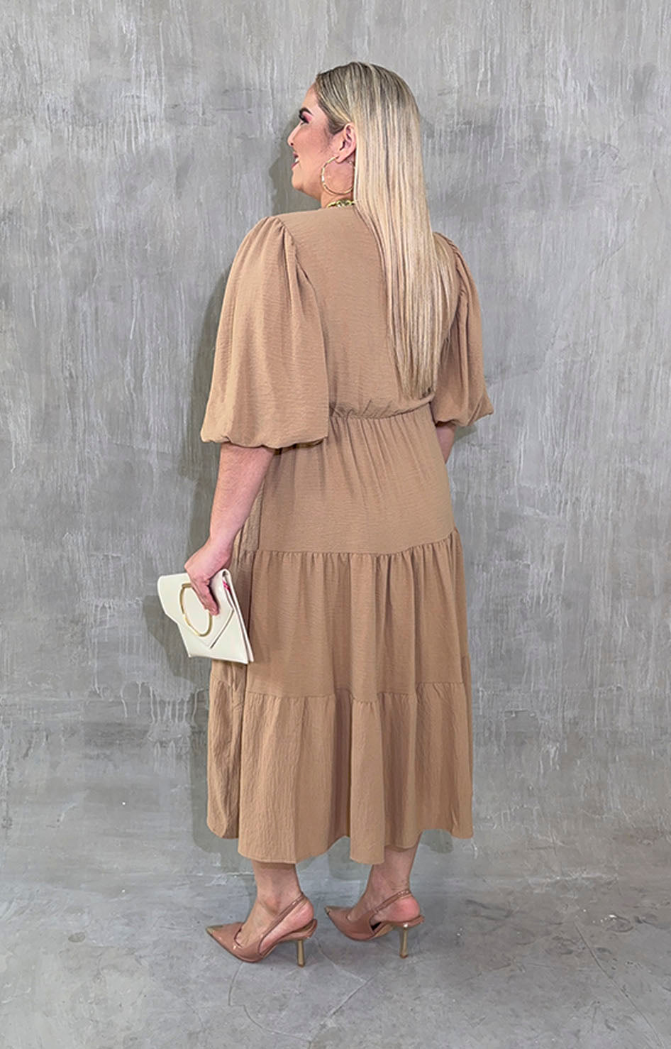 Vestido beige - VESTIDO XL Boutiquemirel 