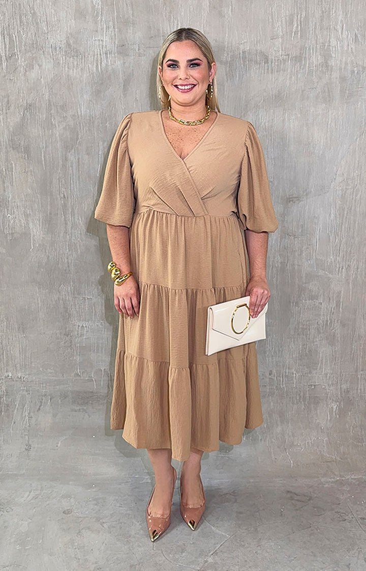Vestido beige - VESTIDO XL Boutiquemirel 