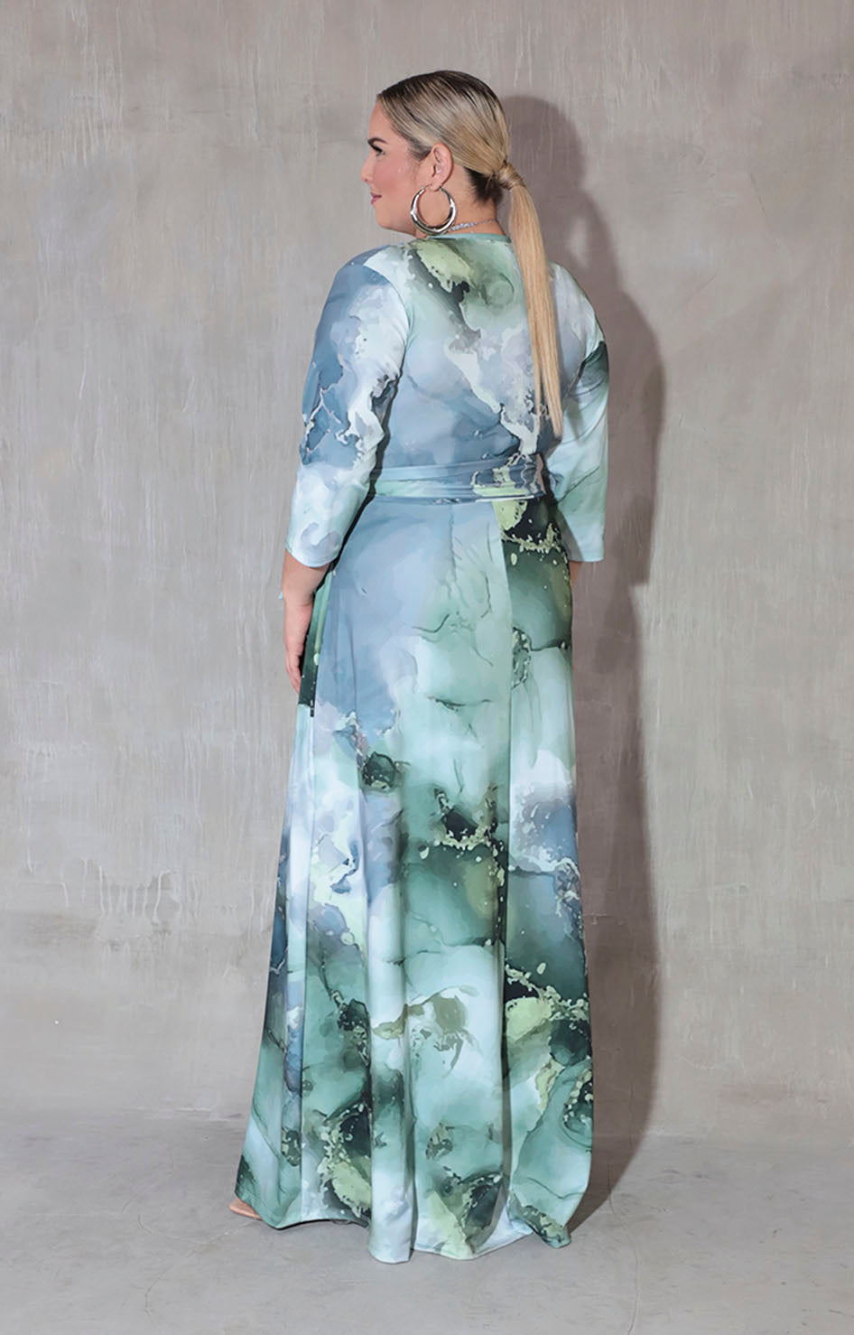 Vestido verde con lazo - VESTIDO XL Boutiquemirel 