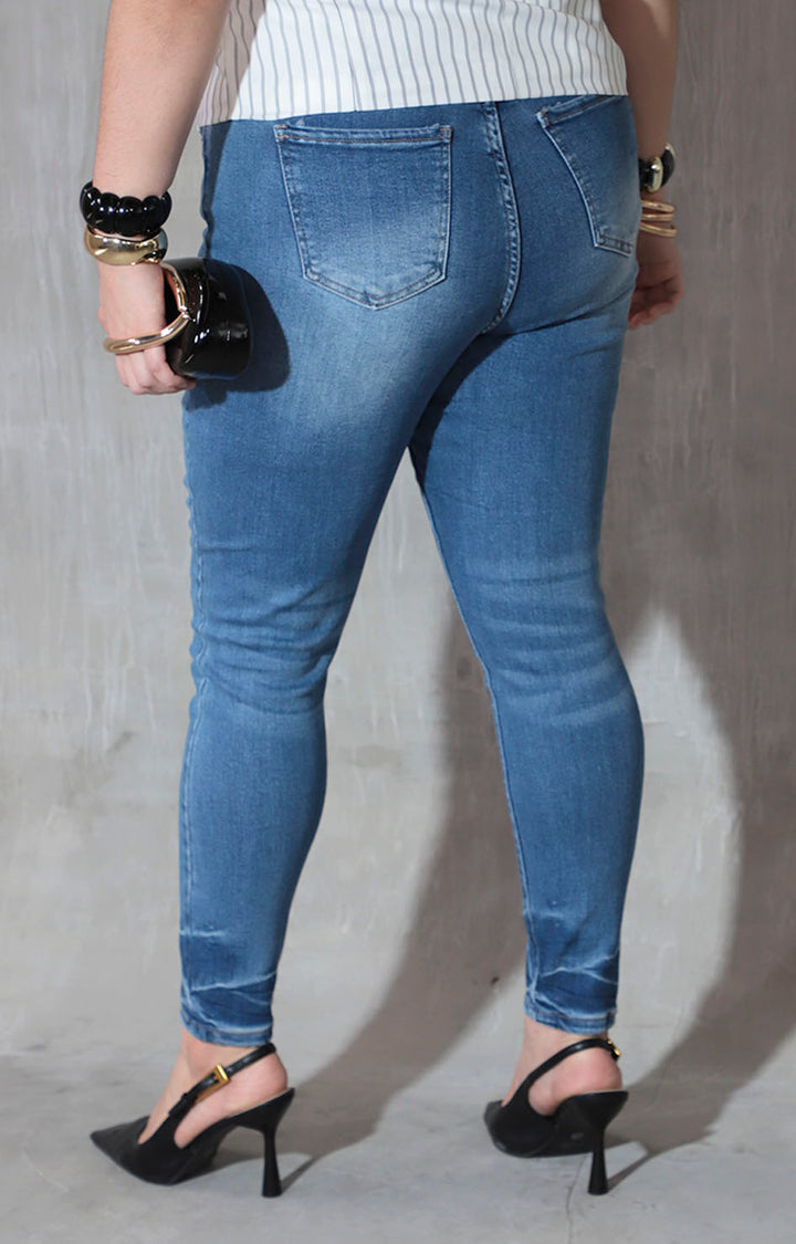 Pantalón skinny denim - PANTALON XL Boutiquemirel 