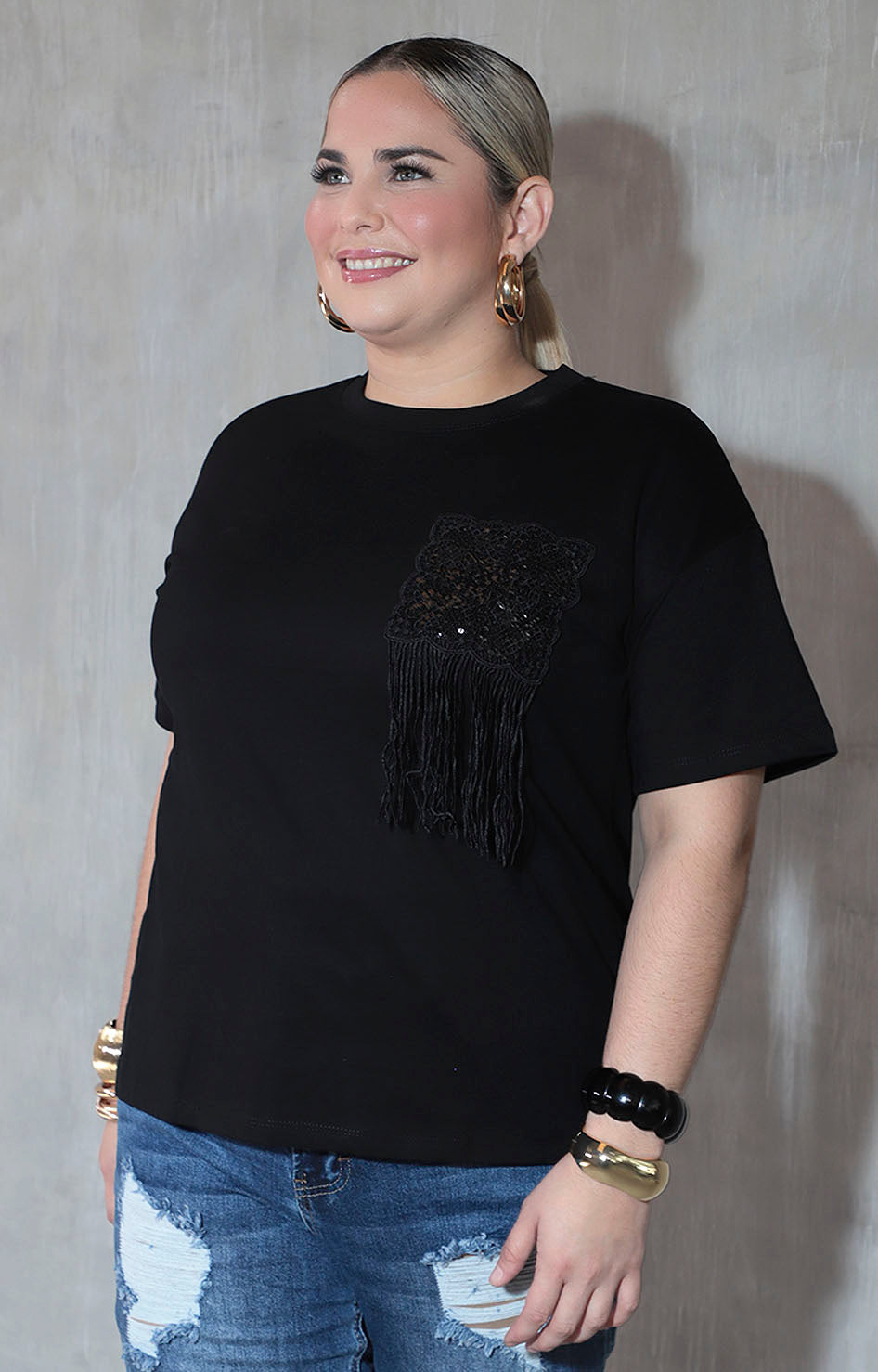 Blusa negra - BLUSA XL Boutiquemirel 