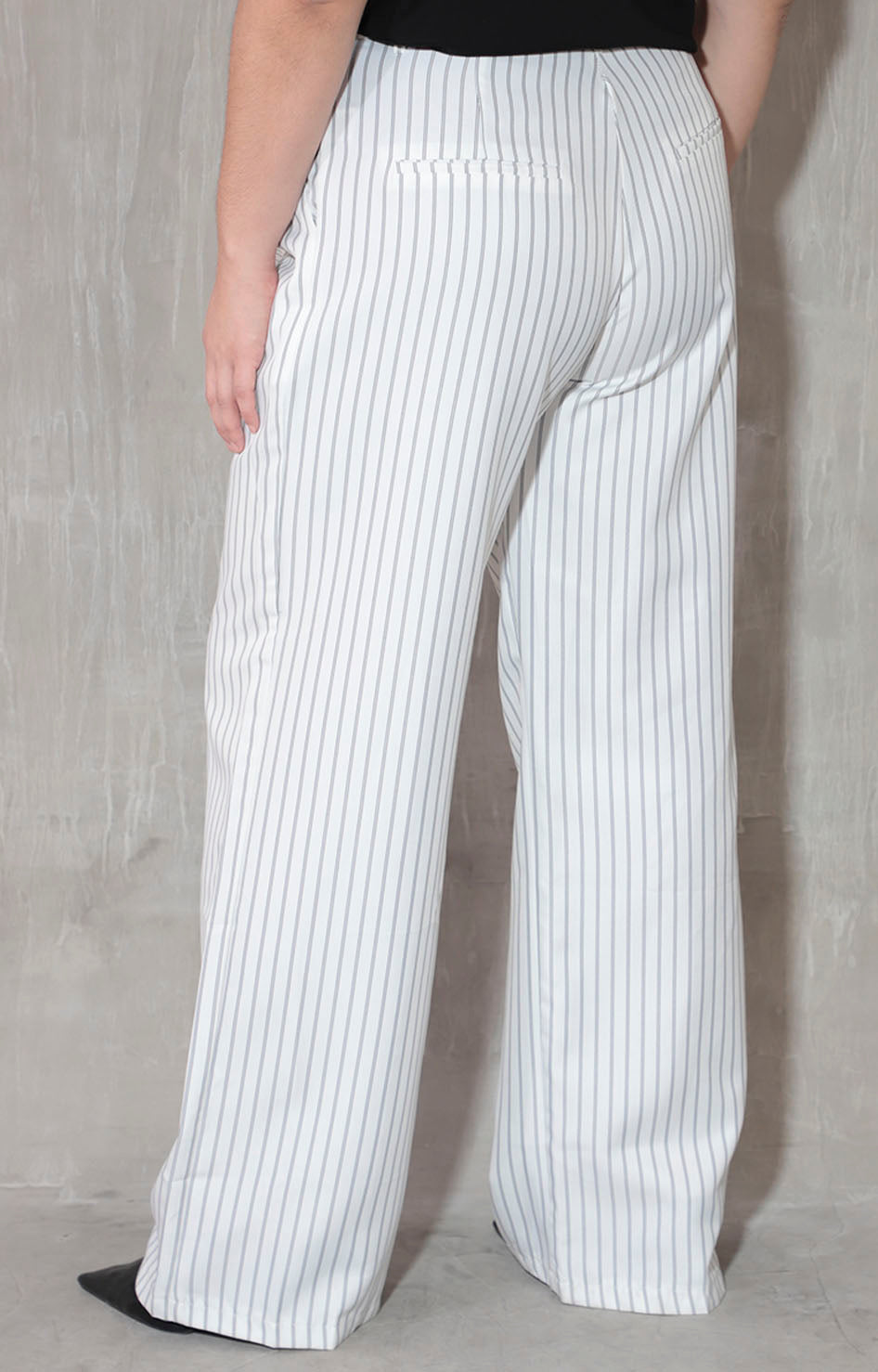 Pantalón blanco lineal - PANTALON XL Boutiquemirel 