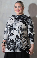 Blusa beige estampada - BLUSA XL Boutiquemirel 