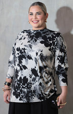 Blusa beige estampada - BLUSA XL Boutiquemirel 