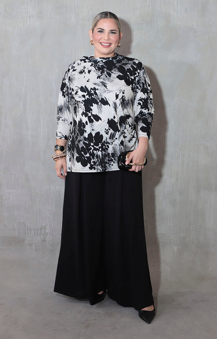 Blusa beige estampada - BLUSA XL Boutiquemirel 