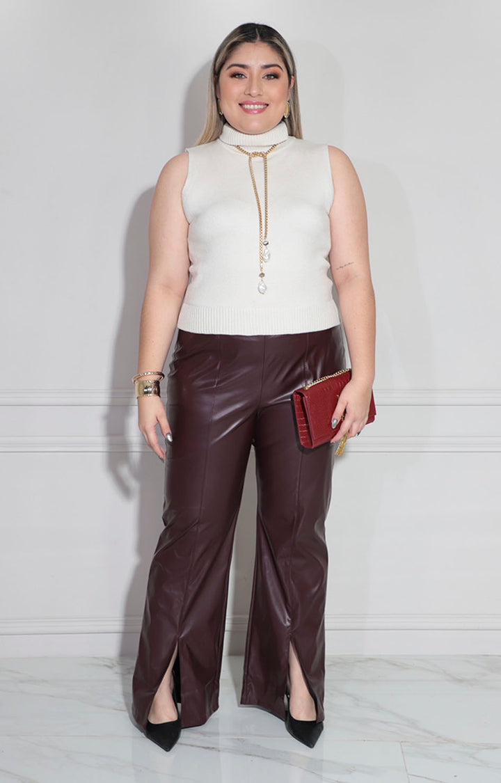 Pantalón vino