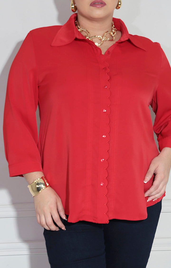 Camisera roja - BLUSA XL Boutiquemirel 