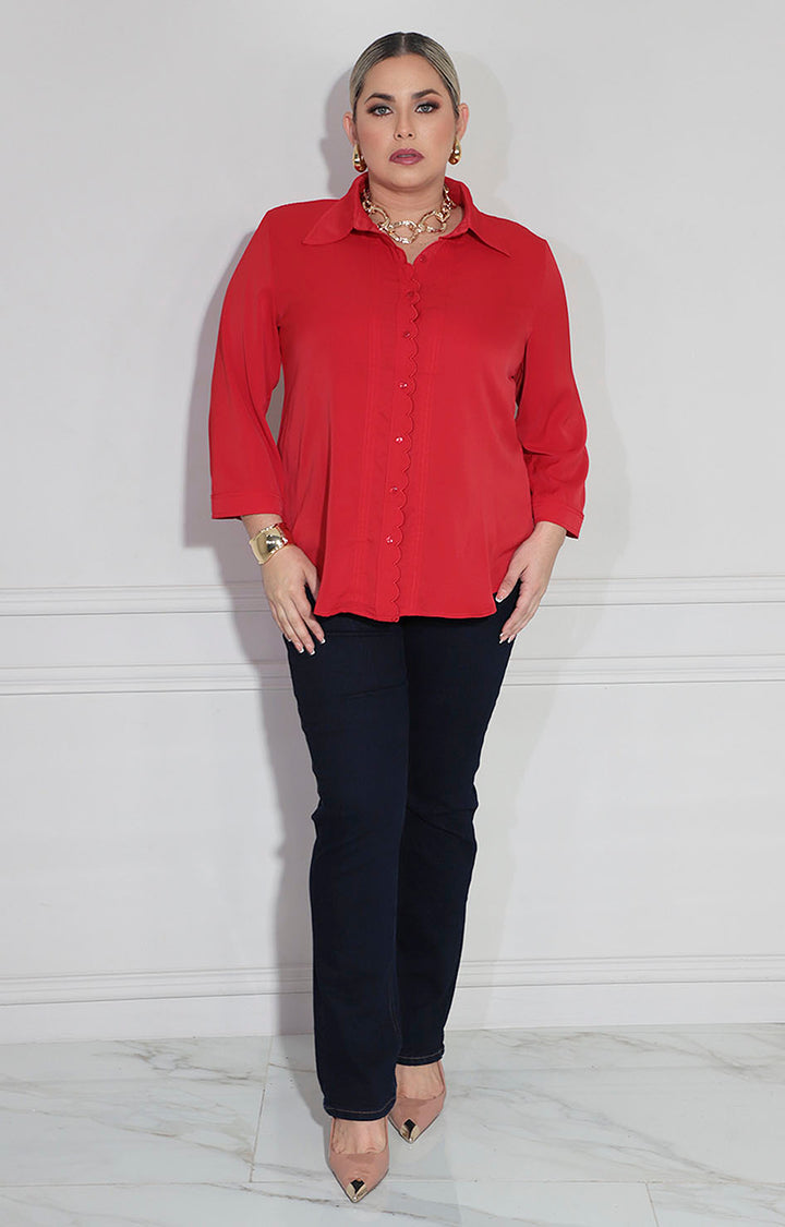 Camisera roja - BLUSA XL Boutiquemirel 