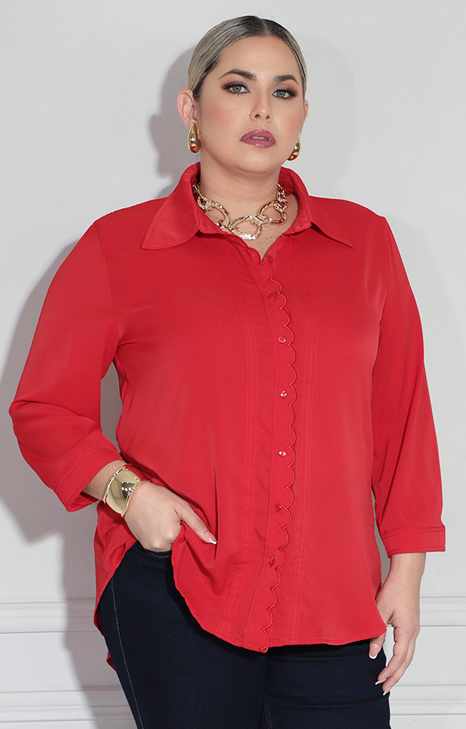 Camisera roja - BLUSA XL Boutiquemirel 