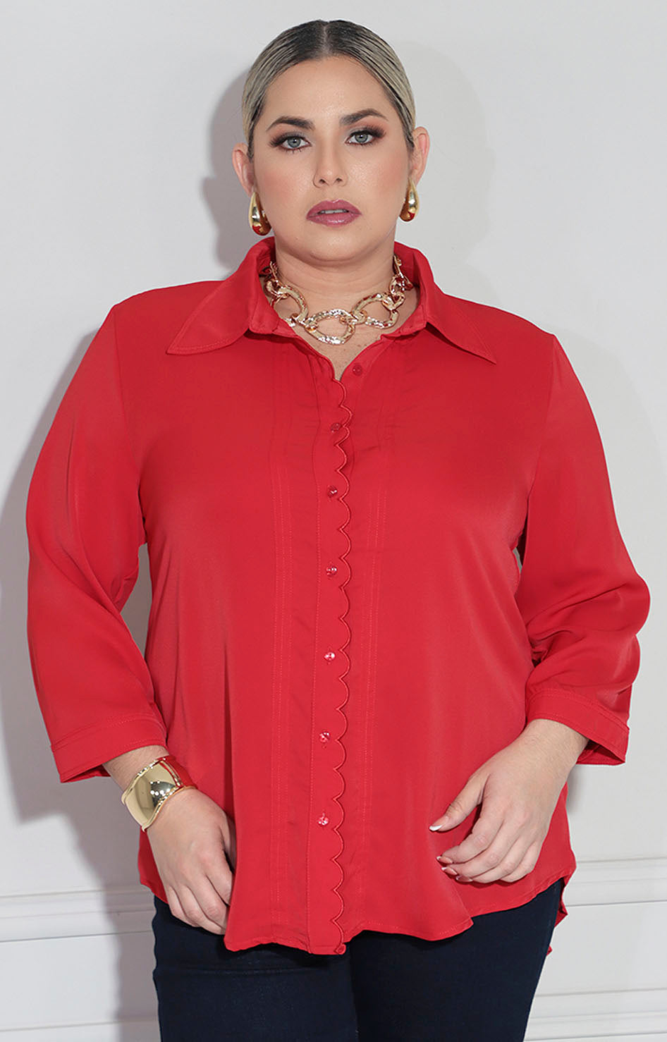 Camisera roja - BLUSA XL Boutiquemirel 