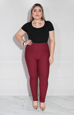 Pantalón vino - PANTALON Boutiquemirel 