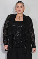 Blusa negra de gala - BLUSA XL Boutiquemirel 