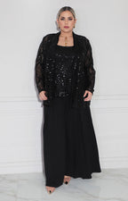 Blusa negra de gala - BLUSA XL Boutiquemirel 