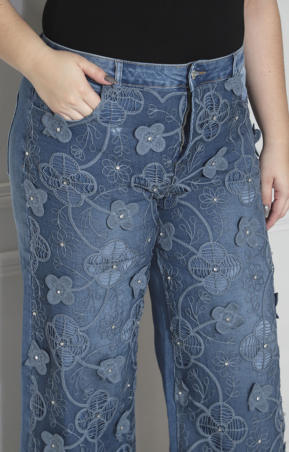 Pantalón de mezclilla