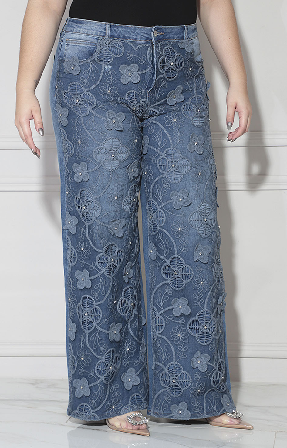 Pantalón de mezclilla