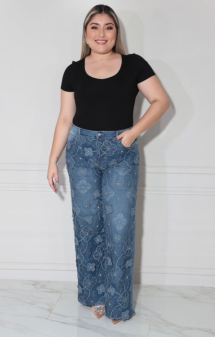 Pantalón de mezclilla