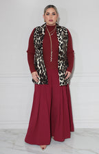 Chaleco beige print - CHALECO XL Boutiquemirel 