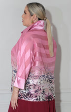 Camisera rosa estampada - BLUSA XL Boutiquemirel 