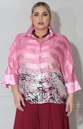 Camisera rosa estampada - BLUSA XL Boutiquemirel 