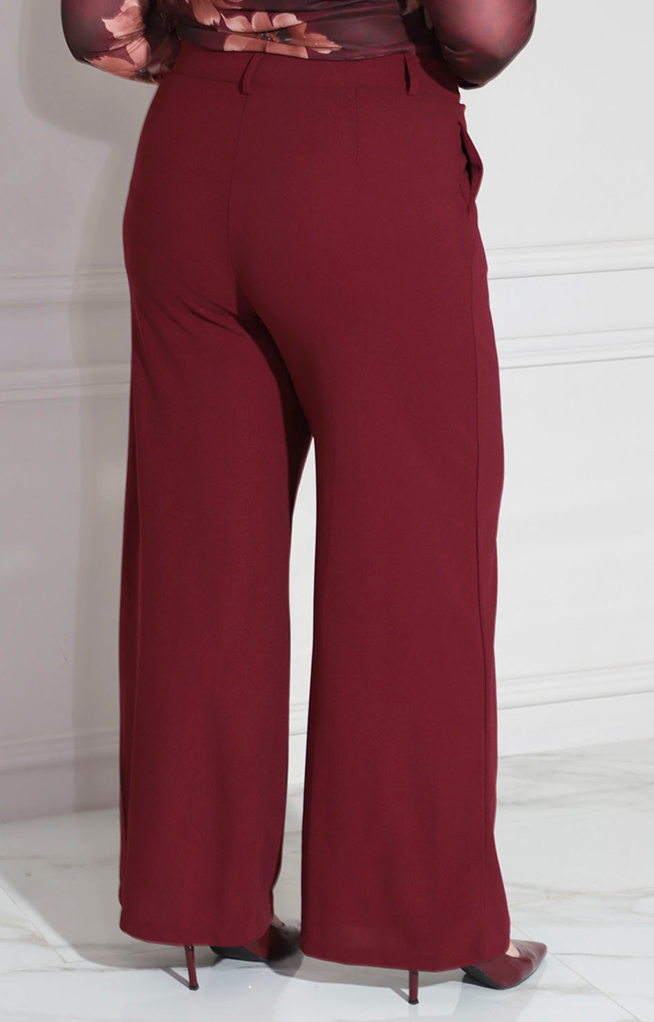 Pantalón formal vino - PANTALON Boutiquemirel 