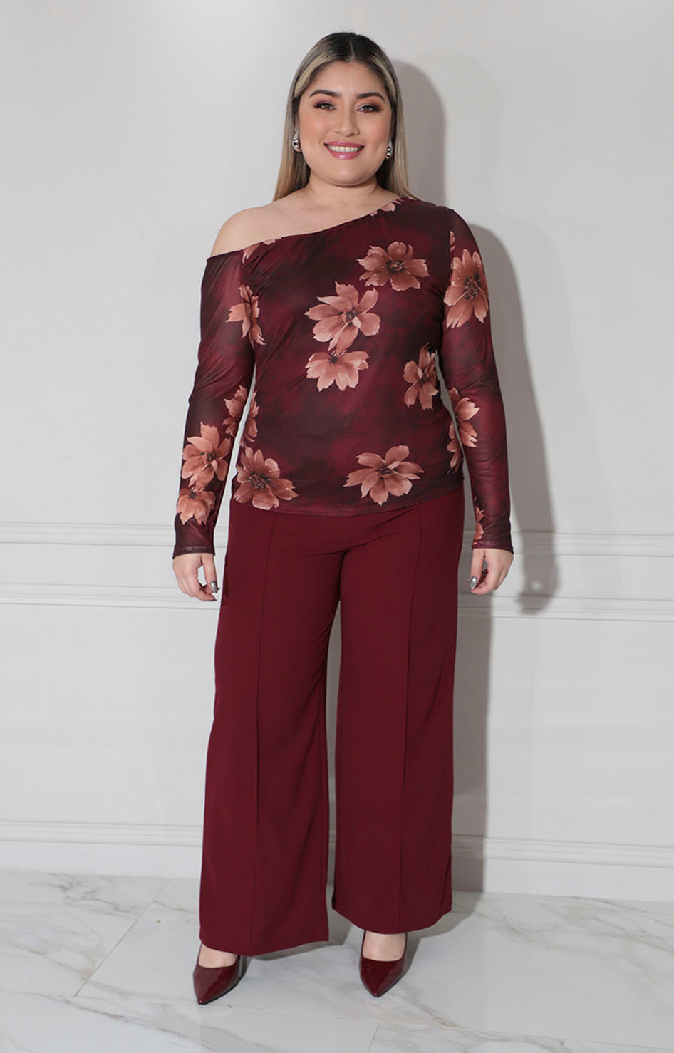 Pantalón formal vino - PANTALON Boutiquemirel 
