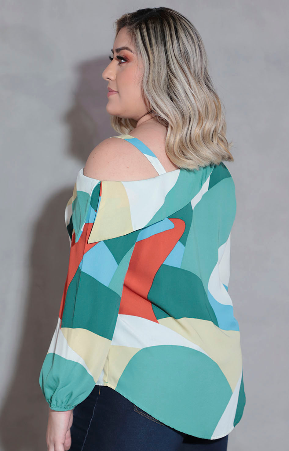 Blusa verde estampada - BLUSA XL Boutiquemirel 